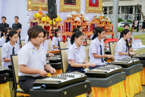 มรภ.เทพสตรี และ กระทรวง อว. จัดงานดนตรีในสวน : H.M. Song อว. บรรเลงเพลงของพ่อ เทิดพระเกียรติ รัชกาลที่ 9 เพื่อน้อมรำลึกถึงพระปรีชาสามารถด้านดนตรี และสืบสานบทเพลงพระราชนิพนธ์โดยคนรุ่นใหม่