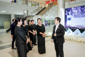 มรภ.เทพสตรี และ กระทรวง อว. จัดงานดนตรีในสวน : H.M. Song อว. บรรเลงเพลงของพ่อ เทิดพระเกียรติ รัชกาลที่ 9 เพื่อน้อมรำลึกถึงพระปรีชาสามารถด้านดนตรี และสืบสานบทเพลงพระราชนิพนธ์โดยคนรุ่นใหม่