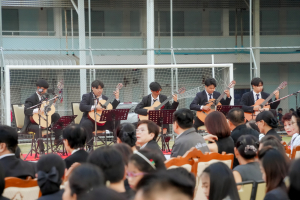 มรภ.เทพสตรี และ กระทรวง อว. จัดงานดนตรีในสวน : H.M. Song อว. บรรเลงเพลงของพ่อ เทิดพระเกียรติ รัชกาลที่ 9 เพื่อน้อมรำลึกถึงพระปรีชาสามารถด้านดนตรี และสืบสานบทเพลงพระราชนิพนธ์โดยคนรุ่นใหม่