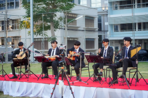 มรภ.เทพสตรี และ กระทรวง อว. จัดงานดนตรีในสวน : H.M. Song อว. บรรเลงเพลงของพ่อ เทิดพระเกียรติ รัชกาลที่ 9 เพื่อน้อมรำลึกถึงพระปรีชาสามารถด้านดนตรี และสืบสานบทเพลงพระราชนิพนธ์โดยคนรุ่นใหม่