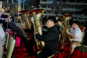 มรภ.เทพสตรี และ กระทรวง อว. จัดงานดนตรีในสวน : H.M. Song อว. บรรเลงเพลงของพ่อ เทิดพระเกียรติ รัชกาลที่ 9 เพื่อน้อมรำลึกถึงพระปรีชาสามารถด้านดนตรี และสืบสานบทเพลงพระราชนิพนธ์โดยคนรุ่นใหม่