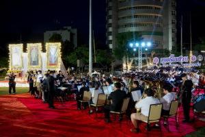 มรภ.เทพสตรี และ กระทรวง อว. จัดงานดนตรีในสวน : H.M. Song อว. บรรเลงเพลงของพ่อ เทิดพระเกียรติ รัชกาลที่ 9 เพื่อน้อมรำลึกถึงพระปรีชาสามารถด้านดนตรี และสืบสานบทเพลงพระราชนิพนธ์โดยคนรุ่นใหม่