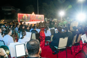 มรภ.เทพสตรี และ กระทรวง อว. จัดงานดนตรีในสวน : H.M. Song อว. บรรเลงเพลงของพ่อ เทิดพระเกียรติ รัชกาลที่ 9 เพื่อน้อมรำลึกถึงพระปรีชาสามารถด้านดนตรี และสืบสานบทเพลงพระราชนิพนธ์โดยคนรุ่นใหม่