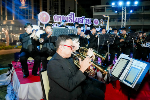 มรภ.เทพสตรี และ กระทรวง อว. จัดงานดนตรีในสวน : H.M. Song อว. บรรเลงเพลงของพ่อ เทิดพระเกียรติ รัชกาลที่ 9 เพื่อน้อมรำลึกถึงพระปรีชาสามารถด้านดนตรี และสืบสานบทเพลงพระราชนิพนธ์โดยคนรุ่นใหม่