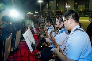 มรภ.เทพสตรี และ กระทรวง อว. จัดงานดนตรีในสวน : H.M. Song อว. บรรเลงเพลงของพ่อ เทิดพระเกียรติ รัชกาลที่ 9 เพื่อน้อมรำลึกถึงพระปรีชาสามารถด้านดนตรี และสืบสานบทเพลงพระราชนิพนธ์โดยคนรุ่นใหม่