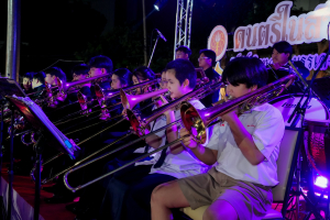 มรภ.เทพสตรี และ กระทรวง อว. จัดงานดนตรีในสวน : H.M. Song อว. บรรเลงเพลงของพ่อ เทิดพระเกียรติ รัชกาลที่ 9 เพื่อน้อมรำลึกถึงพระปรีชาสามารถด้านดนตรี และสืบสานบทเพลงพระราชนิพนธ์โดยคนรุ่นใหม่