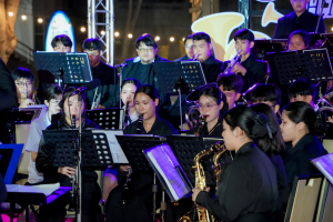 มรภ.เทพสตรี และ กระทรวง อว. จัดงานดนตรีในสวน : H.M. Song อว. บรรเลงเพลงของพ่อ เทิดพระเกียรติ รัชกาลที่ 9 เพื่อน้อมรำลึกถึงพระปรีชาสามารถด้านดนตรี และสืบสานบทเพลงพระราชนิพนธ์โดยคนรุ่นใหม่