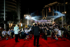 มรภ.เทพสตรี และ กระทรวง อว. จัดงานดนตรีในสวน : H.M. Song อว. บรรเลงเพลงของพ่อ เทิดพระเกียรติ รัชกาลที่ 9 เพื่อน้อมรำลึกถึงพระปรีชาสามารถด้านดนตรี และสืบสานบทเพลงพระราชนิพนธ์โดยคนรุ่นใหม่