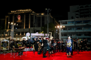 มรภ.เทพสตรี และ กระทรวง อว. จัดงานดนตรีในสวน : H.M. Song อว. บรรเลงเพลงของพ่อ เทิดพระเกียรติ รัชกาลที่ 9 เพื่อน้อมรำลึกถึงพระปรีชาสามารถด้านดนตรี และสืบสานบทเพลงพระราชนิพนธ์โดยคนรุ่นใหม่