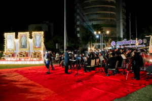 มรภ.เทพสตรี และ กระทรวง อว. จัดงานดนตรีในสวน : H.M. Song อว. บรรเลงเพลงของพ่อ เทิดพระเกียรติ รัชกาลที่ 9 เพื่อน้อมรำลึกถึงพระปรีชาสามารถด้านดนตรี และสืบสานบทเพลงพระราชนิพนธ์โดยคนรุ่นใหม่