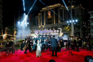 มรภ.เทพสตรี และ กระทรวง อว. จัดงานดนตรีในสวน : H.M. Song อว. บรรเลงเพลงของพ่อ เทิดพระเกียรติ รัชกาลที่ 9 เพื่อน้อมรำลึกถึงพระปรีชาสามารถด้านดนตรี และสืบสานบทเพลงพระราชนิพนธ์โดยคนรุ่นใหม่
