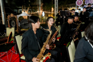 มรภ.เทพสตรี และ กระทรวง อว. จัดงานดนตรีในสวน : H.M. Song อว. บรรเลงเพลงของพ่อ เทิดพระเกียรติ รัชกาลที่ 9 เพื่อน้อมรำลึกถึงพระปรีชาสามารถด้านดนตรี และสืบสานบทเพลงพระราชนิพนธ์โดยคนรุ่นใหม่