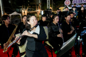 มรภ.เทพสตรี และ กระทรวง อว. จัดงานดนตรีในสวน : H.M. Song อว. บรรเลงเพลงของพ่อ เทิดพระเกียรติ รัชกาลที่ 9 เพื่อน้อมรำลึกถึงพระปรีชาสามารถด้านดนตรี และสืบสานบทเพลงพระราชนิพนธ์โดยคนรุ่นใหม่