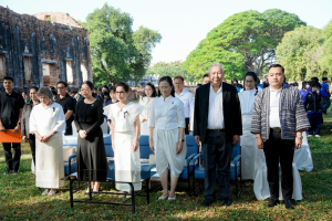 สำนักศิลปะและวัฒนธรรม ร่วมกับภาคีเครือข่าย จัดกิจกรรมวาดภาพพระบฏ งานทำบุญเมืองลพบุรี ครั้งที่ 26 ถวายเป็นพุทธบูชาแด่พระรัตนตรัย และเฉลิมพระเกียรติถวายเป็นพระราชกุศลแด่ สมเด็จพระพันปีหลวง