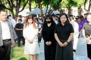 สำนักศิลปะและวัฒนธรรม ร่วมกับภาคีเครือข่าย จัดกิจกรรมวาดภาพพระบฏ งานทำบุญเมืองลพบุรี ครั้งที่ 26 ถวายเป็นพุทธบูชาแด่พระรัตนตรัย และเฉลิมพระเกียรติถวายเป็นพระราชกุศลแด่ สมเด็จพระพันปีหลวง