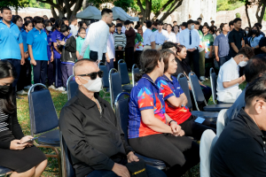 สำนักศิลปะและวัฒนธรรม ร่วมกับภาคีเครือข่าย จัดกิจกรรมวาดภาพพระบฏ งานทำบุญเมืองลพบุรี ครั้งที่ 26 ถวายเป็นพุทธบูชาแด่พระรัตนตรัย และเฉลิมพระเกียรติถวายเป็นพระราชกุศลแด่ สมเด็จพระพันปีหลวง