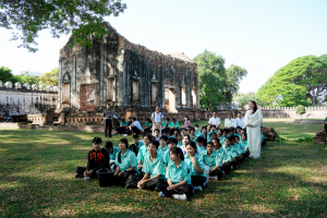สำนักศิลปะและวัฒนธรรม ร่วมกับภาคีเครือข่าย จัดกิจกรรมวาดภาพพระบฏ งานทำบุญเมืองลพบุรี ครั้งที่ 26 ถวายเป็นพุทธบูชาแด่พระรัตนตรัย และเฉลิมพระเกียรติถวายเป็นพระราชกุศลแด่ สมเด็จพระพันปีหลวง