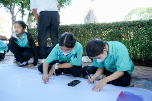 สำนักศิลปะและวัฒนธรรม ร่วมกับภาคีเครือข่าย จัดกิจกรรมวาดภาพพระบฏ งานทำบุญเมืองลพบุรี ครั้งที่ 26 ถวายเป็นพุทธบูชาแด่พระรัตนตรัย และเฉลิมพระเกียรติถวายเป็นพระราชกุศลแด่ สมเด็จพระพันปีหลวง