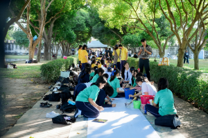 สำนักศิลปะและวัฒนธรรม ร่วมกับภาคีเครือข่าย จัดกิจกรรมวาดภาพพระบฏ งานทำบุญเมืองลพบุรี ครั้งที่ 26 ถวายเป็นพุทธบูชาแด่พระรัตนตรัย และเฉลิมพระเกียรติถวายเป็นพระราชกุศลแด่ สมเด็จพระพันปีหลวง