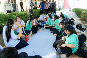 สำนักศิลปะและวัฒนธรรม ร่วมกับภาคีเครือข่าย จัดกิจกรรมวาดภาพพระบฏ งานทำบุญเมืองลพบุรี ครั้งที่ 26 ถวายเป็นพุทธบูชาแด่พระรัตนตรัย และเฉลิมพระเกียรติถวายเป็นพระราชกุศลแด่ สมเด็จพระพันปีหลวง