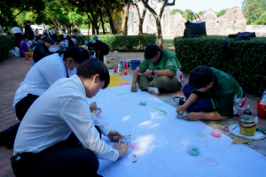 สำนักศิลปะและวัฒนธรรม ร่วมกับภาคีเครือข่าย จัดกิจกรรมวาดภาพพระบฏ งานทำบุญเมืองลพบุรี ครั้งที่ 26 ถวายเป็นพุทธบูชาแด่พระรัตนตรัย และเฉลิมพระเกียรติถวายเป็นพระราชกุศลแด่ สมเด็จพระพันปีหลวง