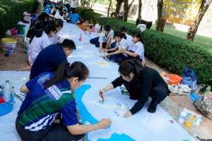 สำนักศิลปะและวัฒนธรรม ร่วมกับภาคีเครือข่าย จัดกิจกรรมวาดภาพพระบฏ งานทำบุญเมืองลพบุรี ครั้งที่ 26 ถวายเป็นพุทธบูชาแด่พระรัตนตรัย และเฉลิมพระเกียรติถวายเป็นพระราชกุศลแด่ สมเด็จพระพันปีหลวง