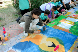 สำนักศิลปะและวัฒนธรรม ร่วมกับภาคีเครือข่าย จัดกิจกรรมวาดภาพพระบฏ งานทำบุญเมืองลพบุรี ครั้งที่ 26 ถวายเป็นพุทธบูชาแด่พระรัตนตรัย และเฉลิมพระเกียรติถวายเป็นพระราชกุศลแด่ สมเด็จพระพันปีหลวง