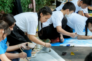 สำนักศิลปะและวัฒนธรรม ร่วมกับภาคีเครือข่าย จัดกิจกรรมวาดภาพพระบฏ งานทำบุญเมืองลพบุรี ครั้งที่ 26 ถวายเป็นพุทธบูชาแด่พระรัตนตรัย และเฉลิมพระเกียรติถวายเป็นพระราชกุศลแด่ สมเด็จพระพันปีหลวง