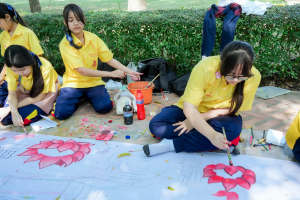 สำนักศิลปะและวัฒนธรรม ร่วมกับภาคีเครือข่าย จัดกิจกรรมวาดภาพพระบฏ งานทำบุญเมืองลพบุรี ครั้งที่ 26 ถวายเป็นพุทธบูชาแด่พระรัตนตรัย และเฉลิมพระเกียรติถวายเป็นพระราชกุศลแด่ สมเด็จพระพันปีหลวง