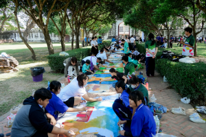 สำนักศิลปะและวัฒนธรรม ร่วมกับภาคีเครือข่าย จัดกิจกรรมวาดภาพพระบฏ งานทำบุญเมืองลพบุรี ครั้งที่ 26 ถวายเป็นพุทธบูชาแด่พระรัตนตรัย และเฉลิมพระเกียรติถวายเป็นพระราชกุศลแด่ สมเด็จพระพันปีหลวง