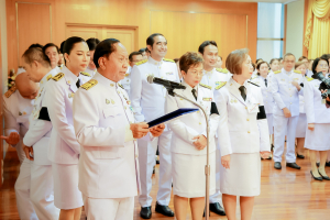 มรภ.เทพสตรี ร่วมพิธีมอบถ้วยรางวัลพระราชทาน การแข่งขันการเข้ารับพระราชทานปริญญาบัตร มหาวิทยาลัยราชภัฏทั่วประเทศ และมหาวิทยาลัยสวนดุสิต