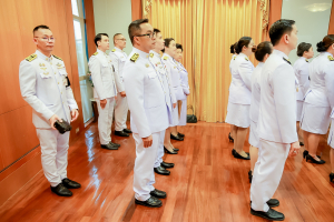 มรภ.เทพสตรี ร่วมพิธีมอบถ้วยรางวัลพระราชทาน การแข่งขันการเข้ารับพระราชทานปริญญาบัตร มหาวิทยาลัยราชภัฏทั่วประเทศ และมหาวิทยาลัยสวนดุสิต