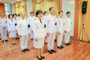 มรภ.เทพสตรี ร่วมพิธีมอบถ้วยรางวัลพระราชทาน การแข่งขันการเข้ารับพระราชทานปริญญาบัตร มหาวิทยาลัยราชภัฏทั่วประเทศ และมหาวิทยาลัยสวนดุสิต