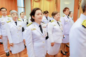 มรภ.เทพสตรี ร่วมพิธีมอบถ้วยรางวัลพระราชทาน การแข่งขันการเข้ารับพระราชทานปริญญาบัตร มหาวิทยาลัยราชภัฏทั่วประเทศ และมหาวิทยาลัยสวนดุสิต