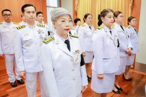 มรภ.เทพสตรี ร่วมพิธีมอบถ้วยรางวัลพระราชทาน การแข่งขันการเข้ารับพระราชทานปริญญาบัตร มหาวิทยาลัยราชภัฏทั่วประเทศ และมหาวิทยาลัยสวนดุสิต