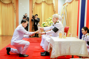 มรภ.เทพสตรี ร่วมพิธีมอบถ้วยรางวัลพระราชทาน การแข่งขันการเข้ารับพระราชทานปริญญาบัตร มหาวิทยาลัยราชภัฏทั่วประเทศ และมหาวิทยาลัยสวนดุสิต