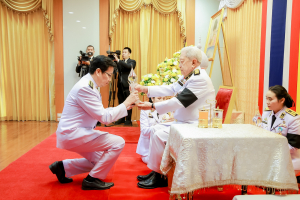 มรภ.เทพสตรี ร่วมพิธีมอบถ้วยรางวัลพระราชทาน การแข่งขันการเข้ารับพระราชทานปริญญาบัตร มหาวิทยาลัยราชภัฏทั่วประเทศ และมหาวิทยาลัยสวนดุสิต