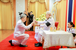 มรภ.เทพสตรี ร่วมพิธีมอบถ้วยรางวัลพระราชทาน การแข่งขันการเข้ารับพระราชทานปริญญาบัตร มหาวิทยาลัยราชภัฏทั่วประเทศ และมหาวิทยาลัยสวนดุสิต