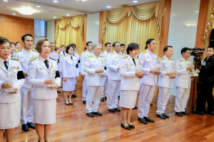 มรภ.เทพสตรี ร่วมพิธีมอบถ้วยรางวัลพระราชทาน การแข่งขันการเข้ารับพระราชทานปริญญาบัตร มหาวิทยาลัยราชภัฏทั่วประเทศ และมหาวิทยาลัยสวนดุสิต
