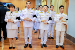 มรภ.เทพสตรี ร่วมพิธีมอบถ้วยรางวัลพระราชทาน การแข่งขันการเข้ารับพระราชทานปริญญาบัตร มหาวิทยาลัยราชภัฏทั่วประเทศ และมหาวิทยาลัยสวนดุสิต