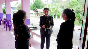 งานสื่อสารองค์กร มรภ.เทพสตรี เดินหน้ากิจกรรม “เคาะประตูโรงเรียน” ประชาสัมพันธ์งานมหาวิทยาลัยและการรับสมัครนักศึกษารอบปัจจุบัน ในเขตพื้นที่รับผิดชอบ