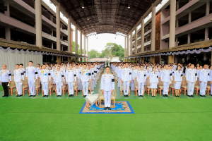 มรภ.เทพสตรี ร่วมพิธีบำเพ็ญกุศลอุทิศถวายพระราชกุศลแด่ สมเด็จพระพันปีหลวง ครบปัญญาสมวาร (50 วัน) ณ โรงเรียนวินิตศึกษาในพระราชูปถัมภ์ฯ