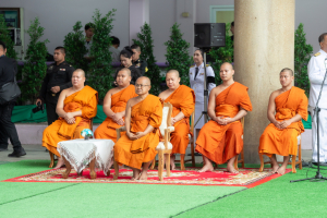 มรภ.เทพสตรี ร่วมพิธีบำเพ็ญกุศลอุทิศถวายพระราชกุศลแด่ สมเด็จพระพันปีหลวง ครบปัญญาสมวาร (50 วัน) ณ โรงเรียนวินิตศึกษาในพระราชูปถัมภ์ฯ