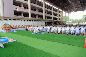 มรภ.เทพสตรี ร่วมพิธีบำเพ็ญกุศลอุทิศถวายพระราชกุศลแด่ สมเด็จพระพันปีหลวง ครบปัญญาสมวาร (50 วัน) ณ โรงเรียนวินิตศึกษาในพระราชูปถัมภ์ฯ
