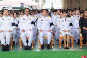มรภ.เทพสตรี ร่วมพิธีบำเพ็ญกุศลอุทิศถวายพระราชกุศลแด่ สมเด็จพระพันปีหลวง ครบปัญญาสมวาร (50 วัน) ณ โรงเรียนวินิตศึกษาในพระราชูปถัมภ์ฯ