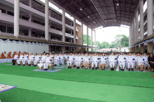 มรภ.เทพสตรี ร่วมพิธีบำเพ็ญกุศลอุทิศถวายพระราชกุศลแด่ สมเด็จพระพันปีหลวง ครบปัญญาสมวาร (50 วัน) ณ โรงเรียนวินิตศึกษาในพระราชูปถัมภ์ฯ