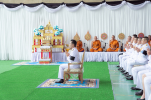 มรภ.เทพสตรี ร่วมพิธีบำเพ็ญกุศลอุทิศถวายพระราชกุศลแด่ สมเด็จพระพันปีหลวง ครบปัญญาสมวาร (50 วัน) ณ โรงเรียนวินิตศึกษาในพระราชูปถัมภ์ฯ