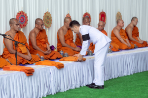 มรภ.เทพสตรี ร่วมพิธีบำเพ็ญกุศลอุทิศถวายพระราชกุศลแด่ สมเด็จพระพันปีหลวง ครบปัญญาสมวาร (50 วัน) ณ โรงเรียนวินิตศึกษาในพระราชูปถัมภ์ฯ
