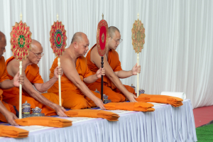 มรภ.เทพสตรี ร่วมพิธีบำเพ็ญกุศลอุทิศถวายพระราชกุศลแด่ สมเด็จพระพันปีหลวง ครบปัญญาสมวาร (50 วัน) ณ โรงเรียนวินิตศึกษาในพระราชูปถัมภ์ฯ