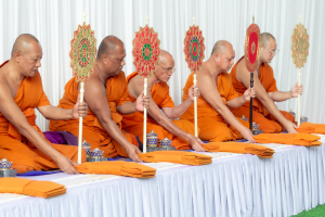 มรภ.เทพสตรี ร่วมพิธีบำเพ็ญกุศลอุทิศถวายพระราชกุศลแด่ สมเด็จพระพันปีหลวง ครบปัญญาสมวาร (50 วัน) ณ โรงเรียนวินิตศึกษาในพระราชูปถัมภ์ฯ